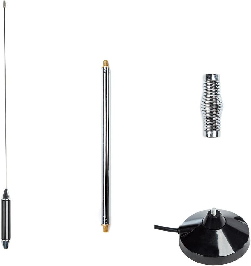 LUITON CB Antenna 28 inch 27 Mhz CB Radio Antenna Full Kit with Heavy Duty Magnet Mount Mobile/Car Radio Antenna Compatible with President Midland Cobra Uniden Anytone by - Image 4